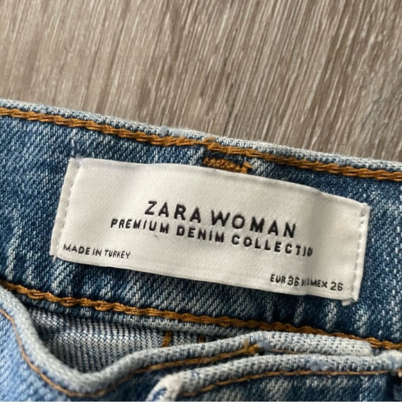 ZARA Premium Denim Skinny jeans Size 26 - Picture 6 of 6